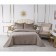 A set with a veil "Nathaniel", size 160x220 cm, 50x70 cm, color gray color