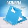 Luazon phone stand, folding, adjustable height, blue