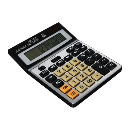 Desktop calculator, 12 - discharge, SDC - 3933-7