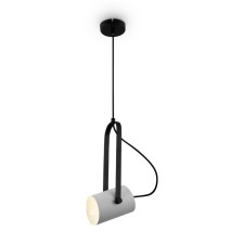 Suspended lamp Freya FR4004PL-01WB Elori, 194x194x1932 mm, E27, 1x25W, black and white color
