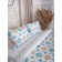 Bed linen duo kora, size 200x215 cm, 145x210 cm - 2 pcs, 50x70 cm - 2 pcs