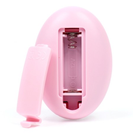 Vibrator for steam oats, flexible, silicone, remote control, pink-11