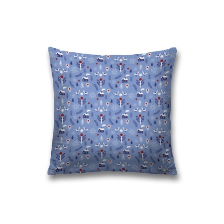 Decorative pillowcase "Winter evening", on a zipper, size 45x45 cm