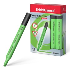 Marker Text Moistener Erichkrause Visioline V-17, 0.6-4.5 mm, water-based ink, green