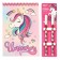 Gift set: notebook A5 and 2 pens write-stands, Minnie unicorn