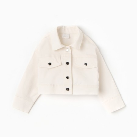 Small shirt upper reproach. Children's baby I, height 86-92 cm, milk