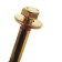 Anchor bolt of the bison, with a plastic ring, galvanized, 12x110 mm, 15 pcs