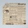 Paper Pack Package "Corner" Gazeta Beige, 14 x 14 cm