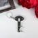 Flashlight on the ring+opening "key" mix 8.5x4x1 cm