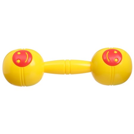 The rattle "Joy", the color is yellow/red, I-1