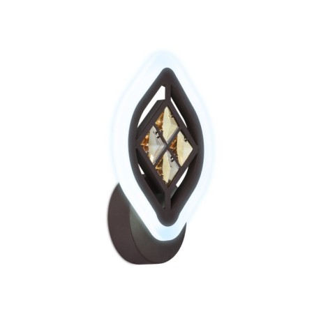 LED LED wall-mounted with crystal Ambrella Light, Ice, FA278, LED, 12 W, 900LUM, 3000-6400K, Coffee color-2