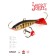 Балансир Lucky John NORDIC 4 + тройник, 4 см, цвет 11HRT блистер