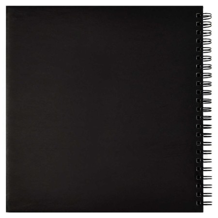Sketchpad 210 x 210 mm, 40 sheets on the crest "Girl", solid cover, matte lamination, selective UV-LK, OFSET block 160 g/m2-5