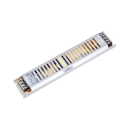 Uniel power supply, 200 watts, IP20, 12 V, 50-60 Hz, 16.7A, 2 exits, metallic color
