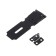 Layer for a hinged lock, with a eye, l = 98 mm, black