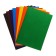 Cardboard of color A4, 8 sheets, 8 colors, calligrata, non -220 g/m2, on the bracket