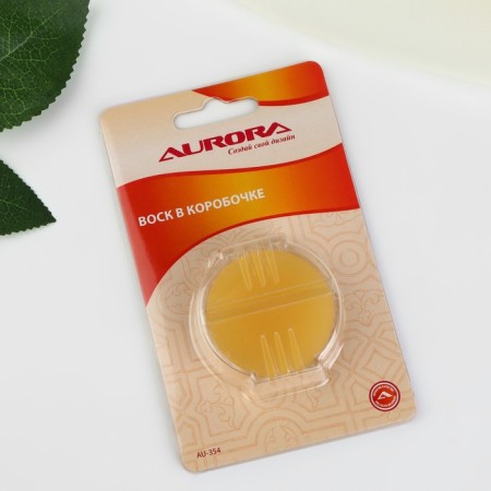 Bee wax to strengthen the thread