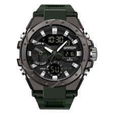 Electronic watches, d-5.3 cm, alarm clock, calendar, backlight, silicone strap