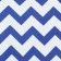 Transformer house square (zig-zag) 43 x 43 x 34 cm, blue