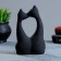 Figure "Cats lovers" black 5x10x17cm