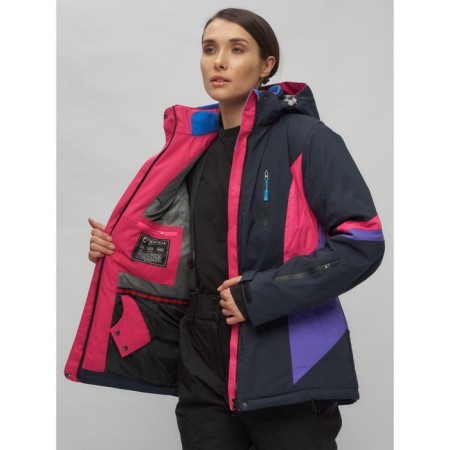Ski suit, size 44, dark blue color-7