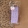 Capricon lace, 35 mm × 10 ± 1 m, lilac color