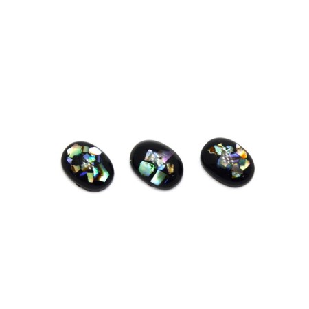 Pole Pole "Kaleidoscope", No. 04 Black, 5 pcs