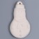 Christmas tree decoration for coloring "Snowman" with a suspension, brush