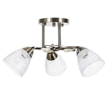 Summer Chandelier 3x60W E27 Antique bronze 43x43x25cm-3