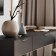 Handle cappio, m/o 32 mm, with a pattern, matte gray color