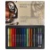 Pencils of watercolor, whole, 20 colors+2 brushes+sharpener, in a metal box wwp-20