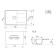 Uperwood Economwood Autonomous Office, oval, color 001 White matte