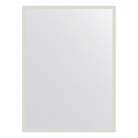 EvoForm mirror in a baguette frame, 20 mm, 56x76 cm, white color