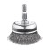 Cup brush for a drill kwb, d = 50 mm, wire d = 0.3 mm, shank d = 6 mm, steel HSS