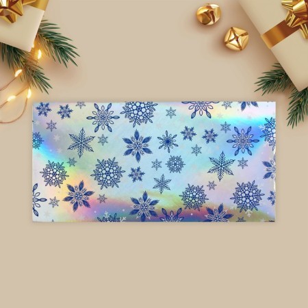 The envelope for the money "Snowflakes", holography, 16.5 x 8 cm, New Year-2