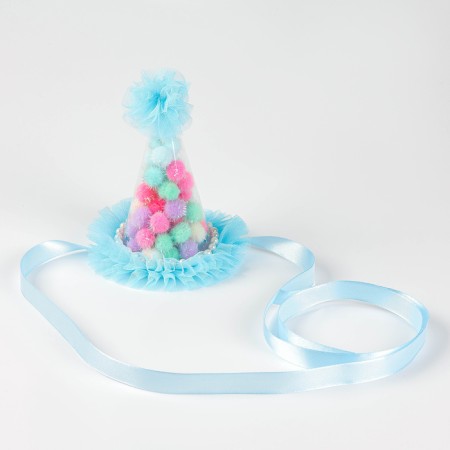 Cap "festive", blue color