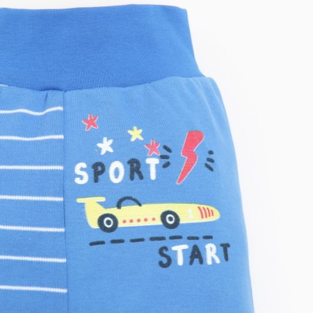 Nursery sliders, blue color, height 68cm-1