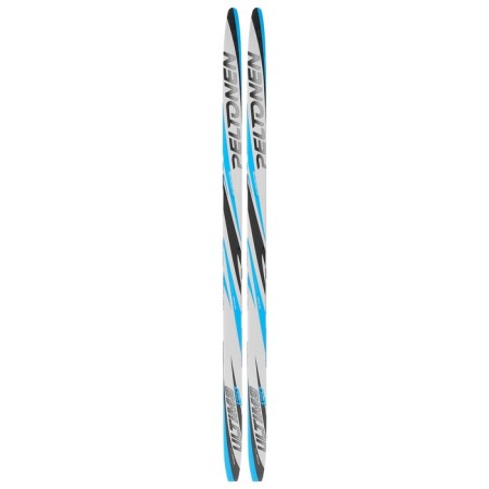 Plastic skis, 120 cm, with a notch, the color of mix-8