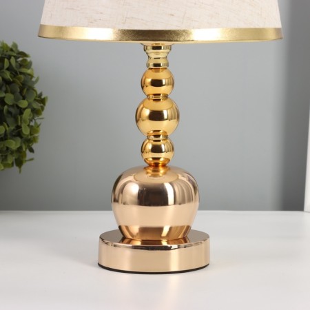 Table lamp "Formula" 1x40W E27 gold 22x22x36cm-3