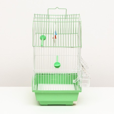 Poultry cell equipped BD-1/2Q, 30 x 23 x 39 cm, green-1