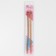 Knitting needles, straight lines, d = 5 mm, 25 cm, 2 pcs