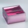 Gift folding box, packaging, "pink", 20 x 20 x 10 cm
