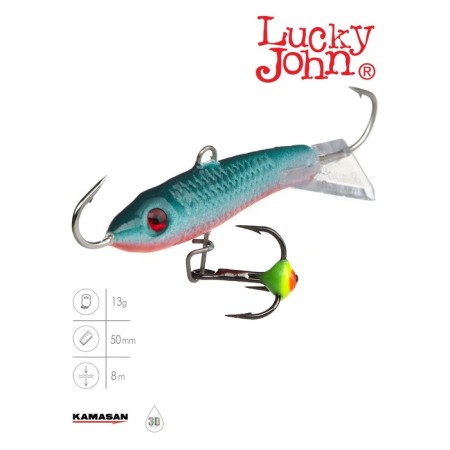 Balancir Lucky John Classic 5 + tee, 5 cm, color 54 blister