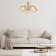 Suspended lamp 5x40W E27, size 56x56x56 cm