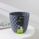 Pot for flowers with a “Wave” pallet, 2.5 l, d = 17.5 cm, color gray color