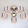 ADAGIO 5X40W E14 chandelier Nickel