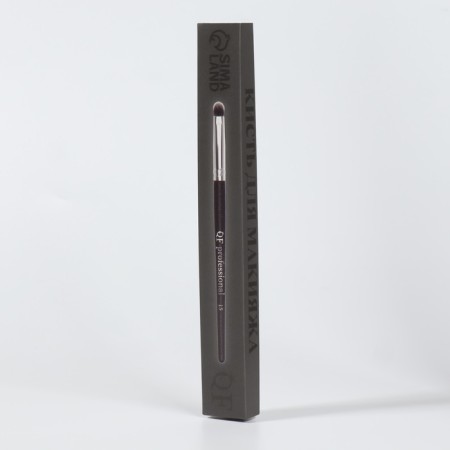 Premium makeup brush, 16.8 cm, black color-3