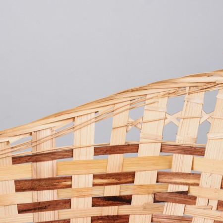 Basket "Rook", large, 47x33x22 cm, bamboo-1