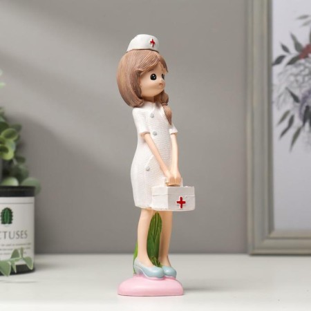 Polystone souvenir "Doctor and nurse" set 2 pcs 19.5x4.3x5.7 cm-2