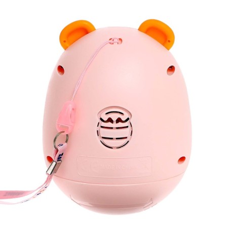 Musical Nevalyashka "My Baby", Sound, Light, Pink Color-4